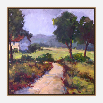Path to Cottage Artist Canvas Enhanced Print by John Beard Collection - product image 8 for Resin Society