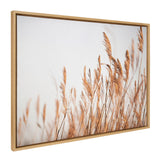 Sylvie Marsh Grass No 4 Framed Canvas by kateandlaurel - main product image for Resin Society