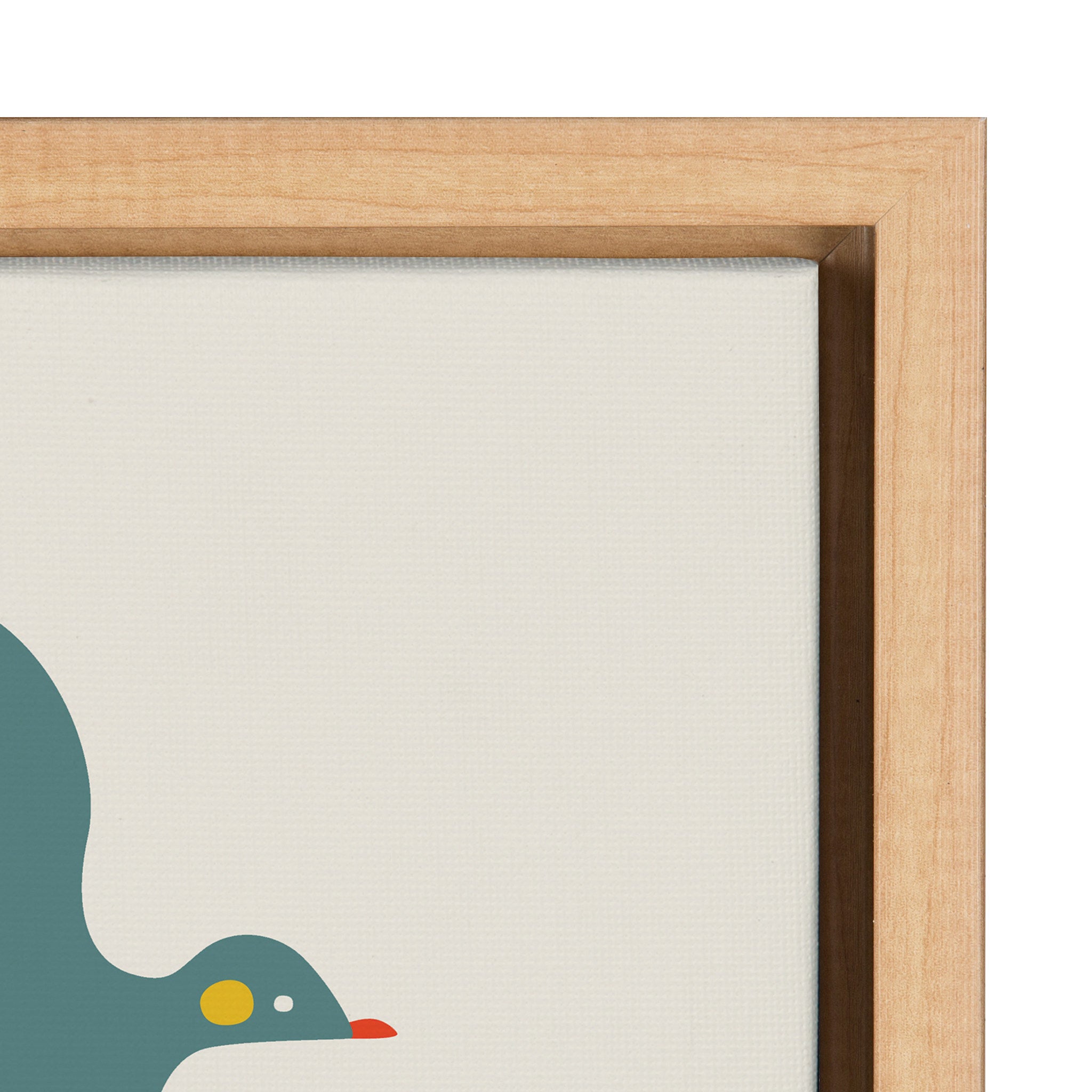 Sylvie Flock of Birds Framed Canvas by kateandlaurel - product image 3 for Resin Society