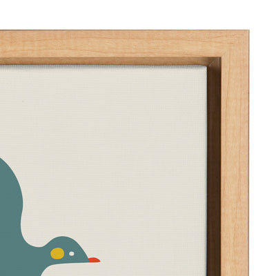 Sylvie Flock of Birds Framed Canvas by kateandlaurel - product image 3 for Resin Society
