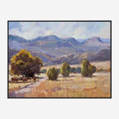 Peaceful Valley Artist Enhanced Canvas Print by John Beard Collection - product image 5 for Resin Society