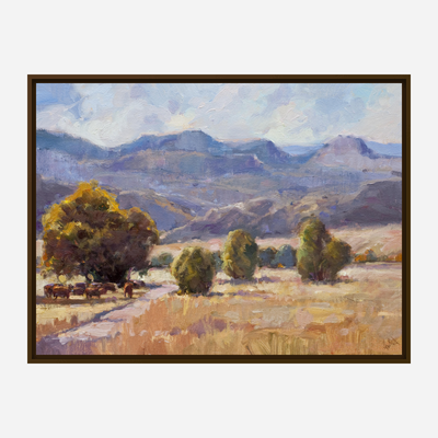 Peaceful Valley Artist Enhanced Canvas Print by John Beard Collection - product image 7 for Resin Society