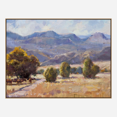 Peaceful Valley Artist Enhanced Canvas Print by John Beard Collection - product image 8 for Resin Society
