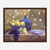 Pears in Bowl Artist Enhanced Canvas Print by John Beard Collection - product image 7 for Resin Society