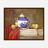Pears Still Life Artist Enhanced Canvas Print by John Beard Collection - product image 7 for Resin Society
