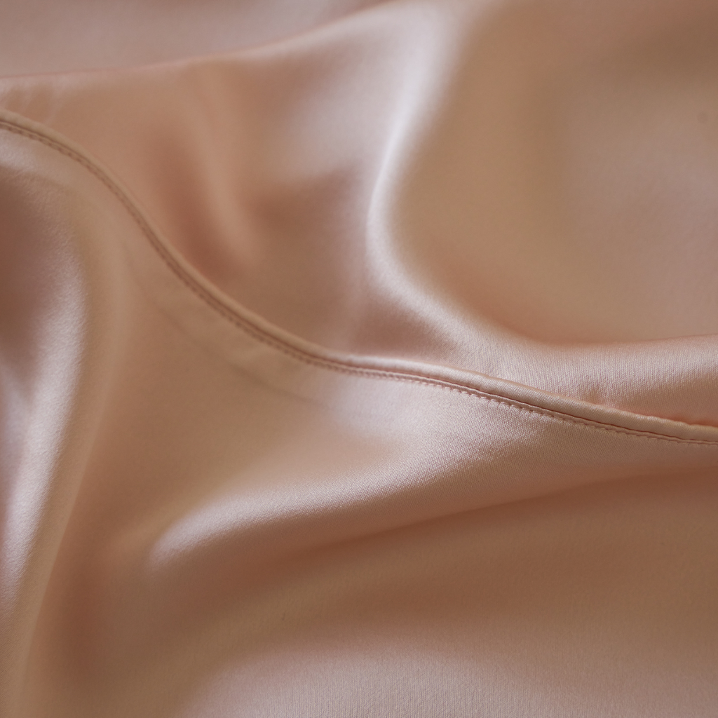 Charmeuse Silk Flat Sheet - Machine Washable by Perle Silk - product image 11 for Resin Society