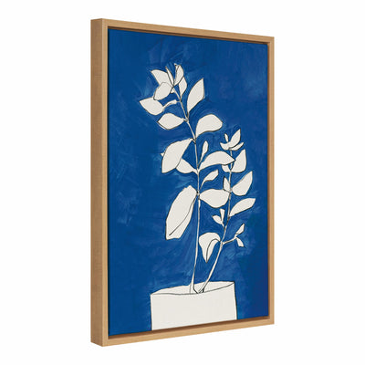 Sylvie Night Blooms Framed Canvas by kateandlaurel - product image 2 for Resin Society