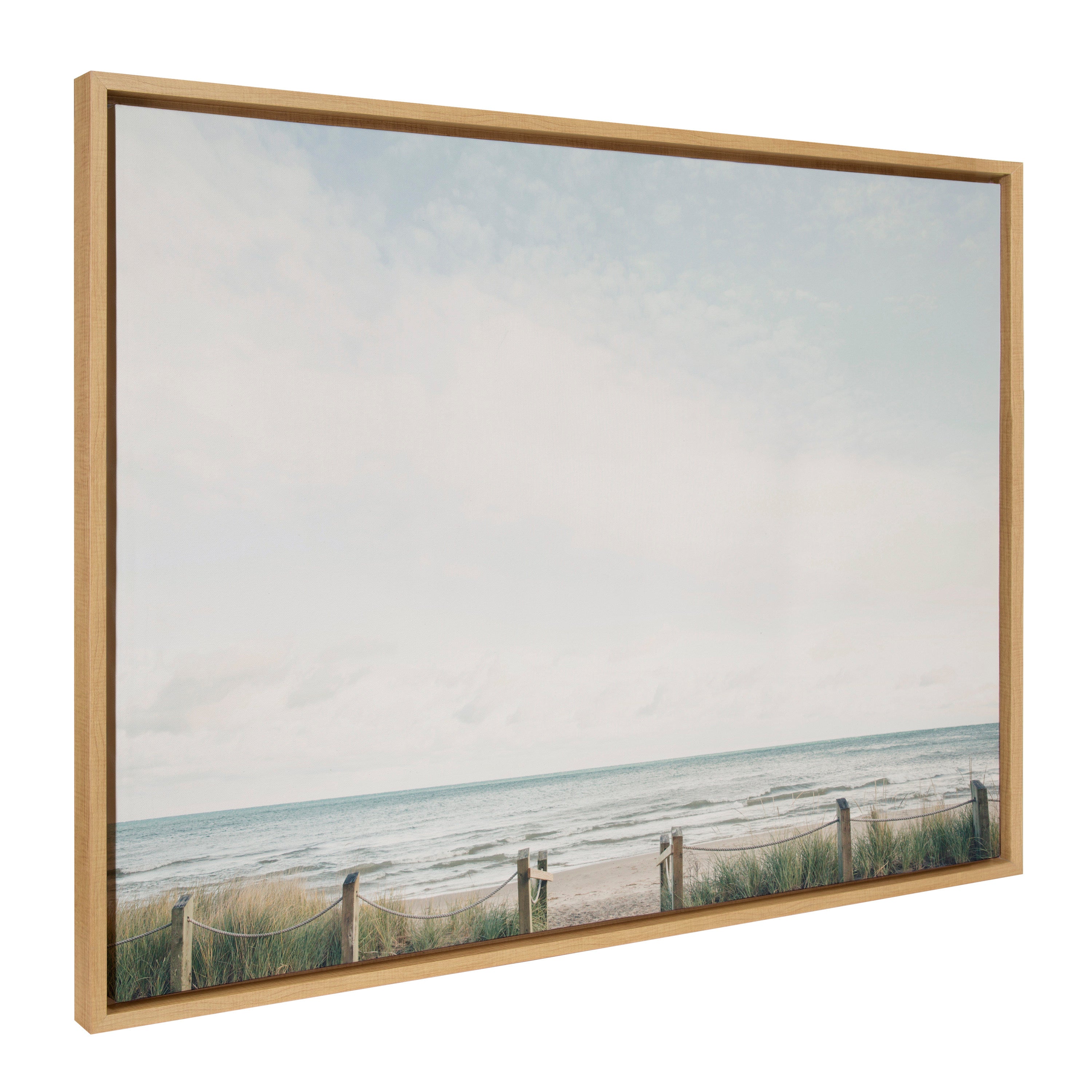 Sylvie Pale Sky Framed Canvas by Emiko and Mark Franzen of F2Images