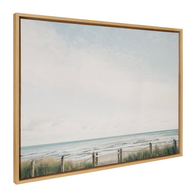 Sylvie Pale Sky Framed Canvas by Emiko and Mark Franzen of F2Images