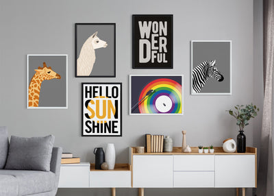 Sylvie Hello Sunshine Framed Canvas By Rocket Jack by kateandlaurel - product image 8 for Resin Society