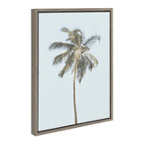 Sylvie One Coconut Palm Tree Framed Canvas by The Creative Bunch Studio by kateandlaurel - product image 11 for Resin Society
