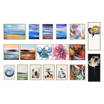 Sylvie By The Fireplace Series Framed Canvas Art Set by Xizhou Xie
