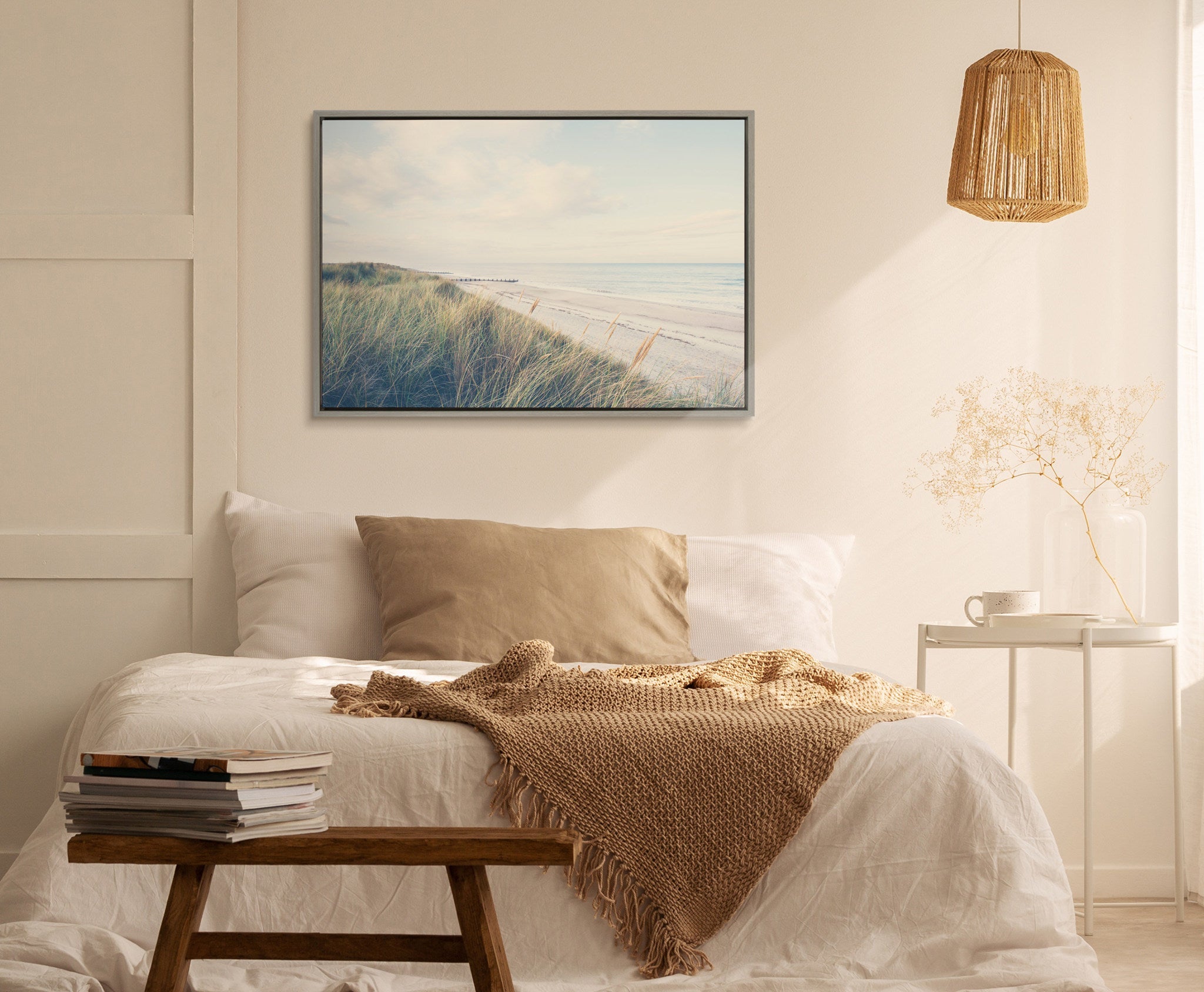 Sylvie The Perfect Day Framed Canvas by Laura Evans by kateandlaurel - product image 7 for Resin Society