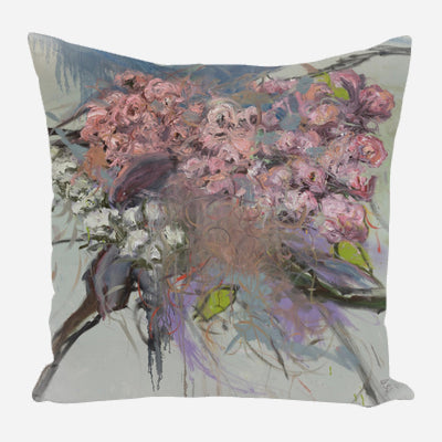 Pink Flower Pillow by John Beard Collection - main product image for Resin Society