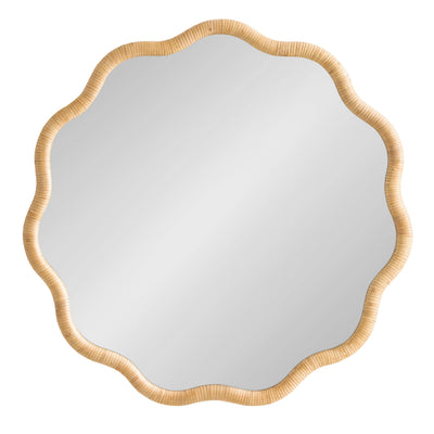Rahfy Scallop Framed Wall Mirror