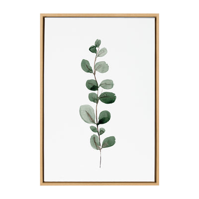 Sylvie Eucalyptus 1a Framed Canvas by kateandlaurel - product image 2 for Resin Society