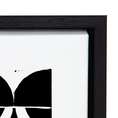 Sylvie Modern Circular Block Print Framed Canvas by kateandlaurel - product image 9 for Resin Society