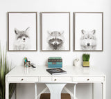 Sylvie Fox Portrait Framed Canvas by Simon Te Tai by kateandlaurel - product image 16 for Resin Society