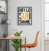 Sylvie Hello Sunshine Framed Canvas By Rocket Jack by kateandlaurel - product image 7 for Resin Society