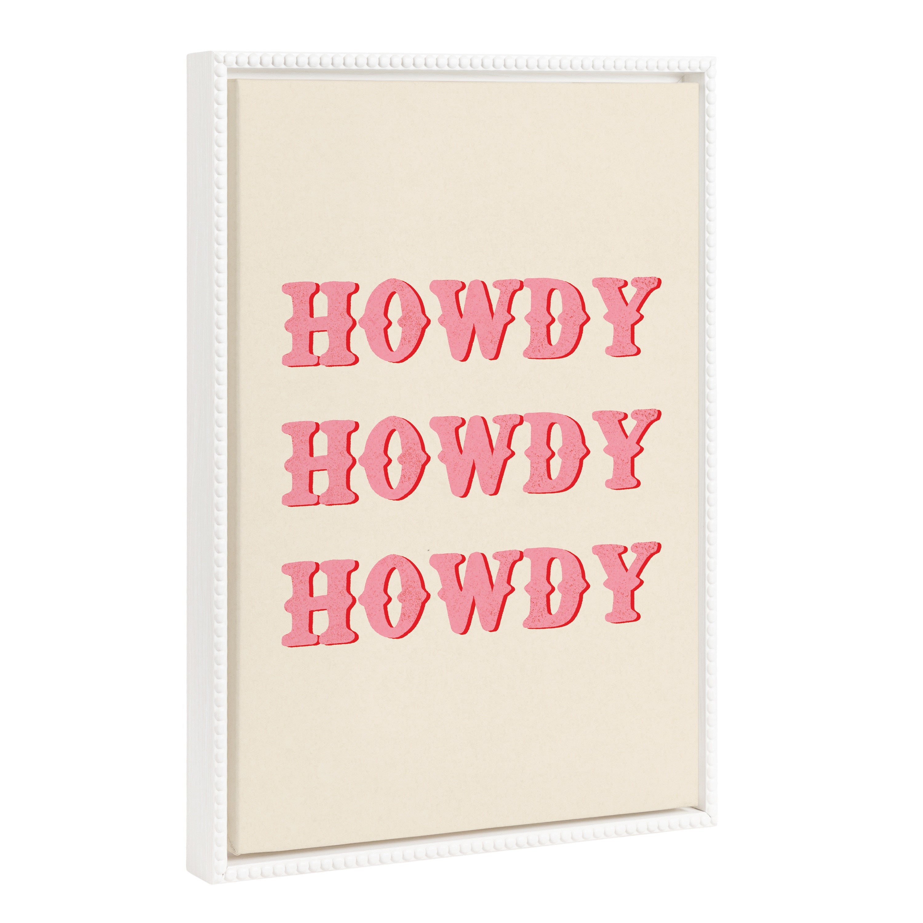 Sylvie Howdy Framed Canvas by Tània García