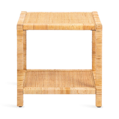 Rafina Rattan Rectangle Side Table
