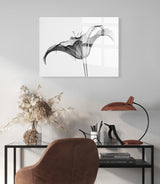 Lily X Ray Floral Floating Acrylic Art by The Creative Bunch Studio by kateandlaurel - product image 9 for Resin Society