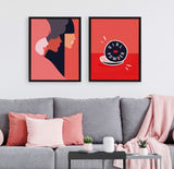 Sylvie Girl Power Framed Canvas by kateandlaurel - product image 7 for Resin Society