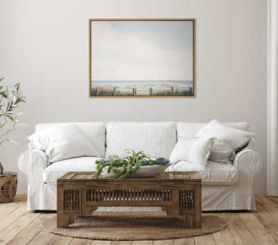 Sylvie Pale Sky Framed Canvas by Emiko and Mark Franzen of F2Images