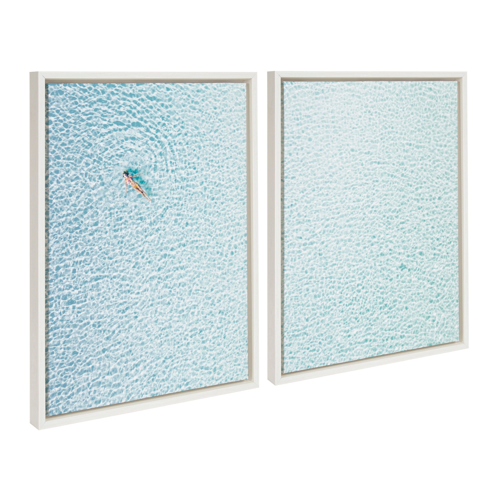 Sylvie Woman Floating I and II Framed Canvas by kateandlaurel - product image 7 for Resin Society