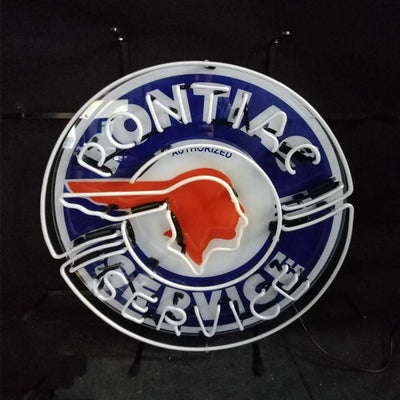 Pontiac Service Neon Signs