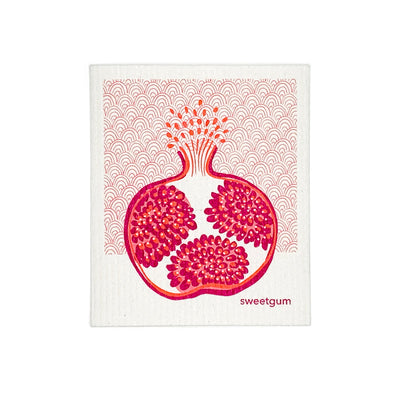 Pomegranate Swedish Dishcloth by sweetgum home, LLC - main product image for Resin Society