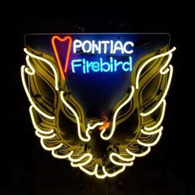 Pontiac Firebird Auto Car Neon Signs