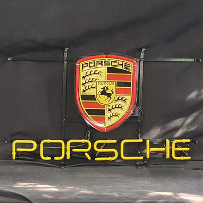 Porsche Car Neon Sign Light by Neon Signs Land - product image 3 for Resin Society