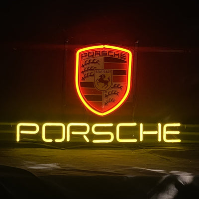 Porsche Car Neon Sign Light by Neon Signs Land - product image 2 for Resin Society