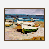 Portuguese Boats on Shore by John Beard Collection - product image 8 for Resin Society