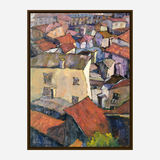 Portuguese Rooftops Artist Enhanced Canvas Print by John Beard Collection - product image 4 for Resin Society