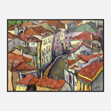Portuguese Traffic Jam Artist Enhanced Canvas Print by John Beard Collection - product image 2 for Resin Society
