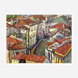 Portuguese Traffic Jam Artist Enhanced Canvas Print by John Beard Collection - product image 3 for Resin Society