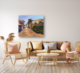 Portuguese Village Artist Enhanced Canvas Print by John Beard Collection - product image 4 for Resin Society