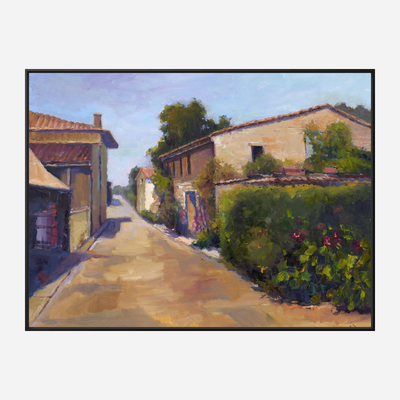 Portuguese Village Artist Enhanced Canvas Print by John Beard Collection - product image 5 for Resin Society