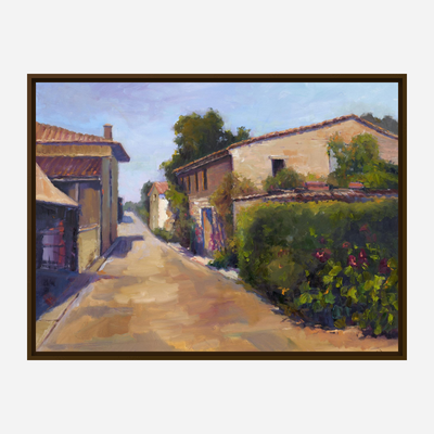 Portuguese Village Artist Enhanced Canvas Print by John Beard Collection - product image 7 for Resin Society