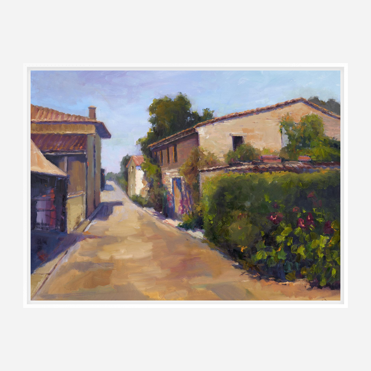 Portuguese Village Artist Enhanced Canvas Print by John Beard Collection - product image 6 for Resin Society