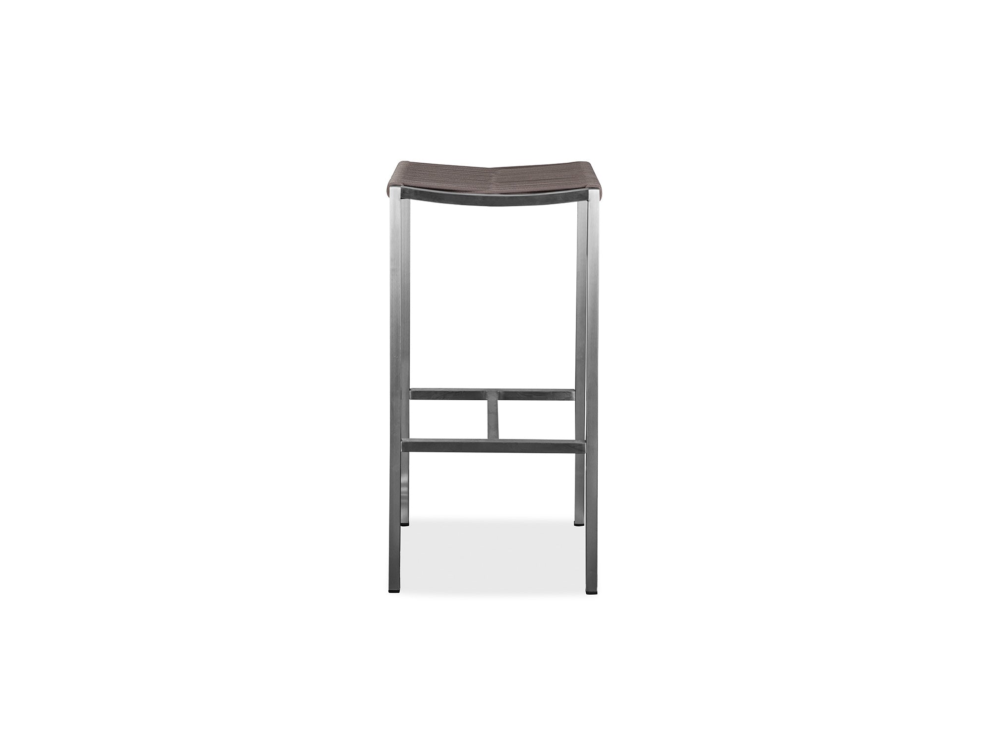 Stone Outdoor Backless Barstool Set of 4 detail image - Resin Society