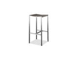 Stone Outdoor Backless Barstool Set of 4 by DEKOR - main product image for Resin Society