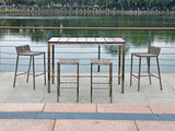 Stone Outdoor Bar Table by DEKOR - product image 4 for Resin Society