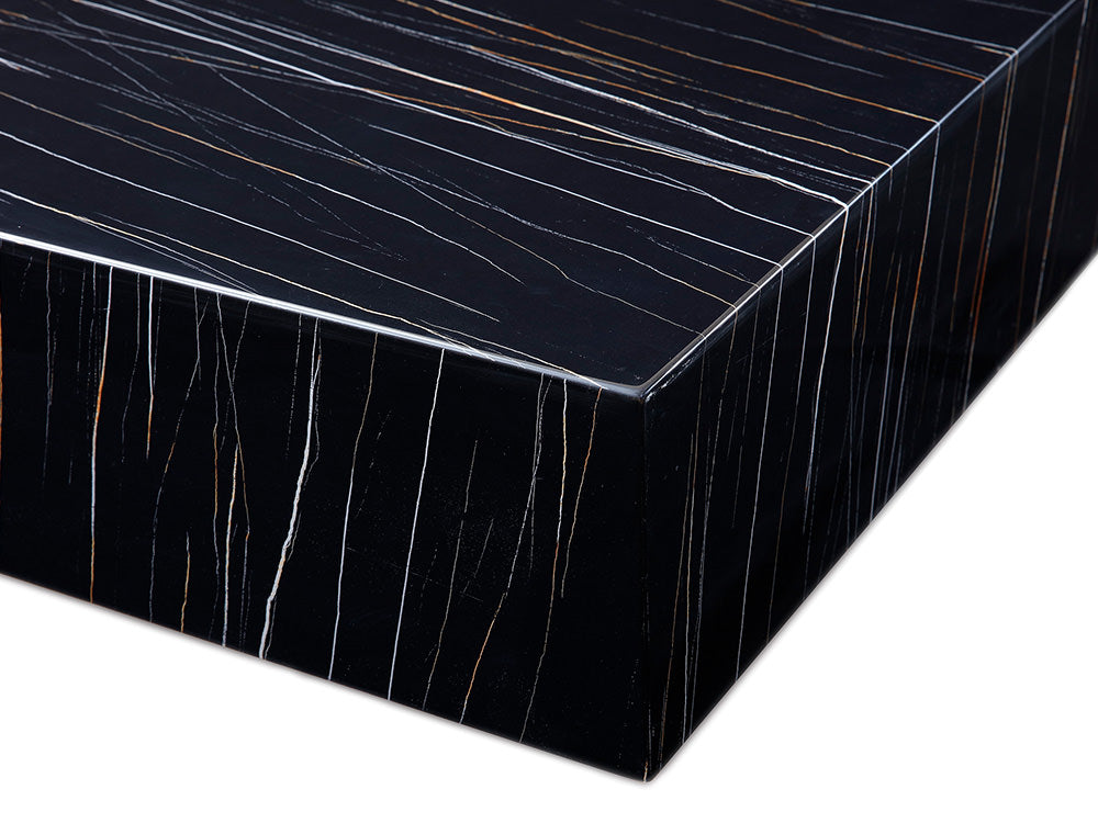 Cube Square Coffee Table detail image - Resin Society