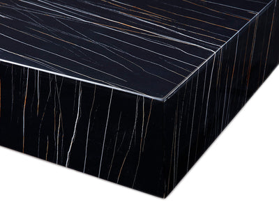 Cube Square Coffee Table detail image - Resin Society