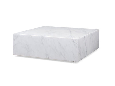 Cube Square Coffee Table detail image - Resin Society