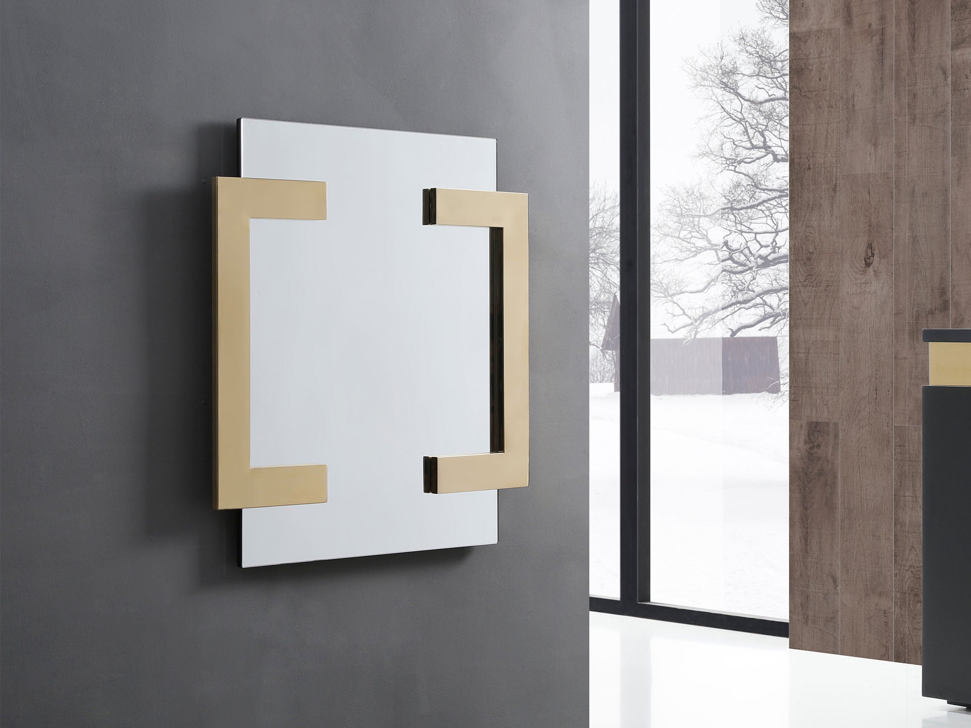 Sumo Square Mirror detail image - Resin Society