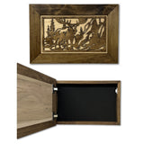 Moose in the Woods Gun Concealment Furniture by Bellewood Designs - main product image for Resin Society